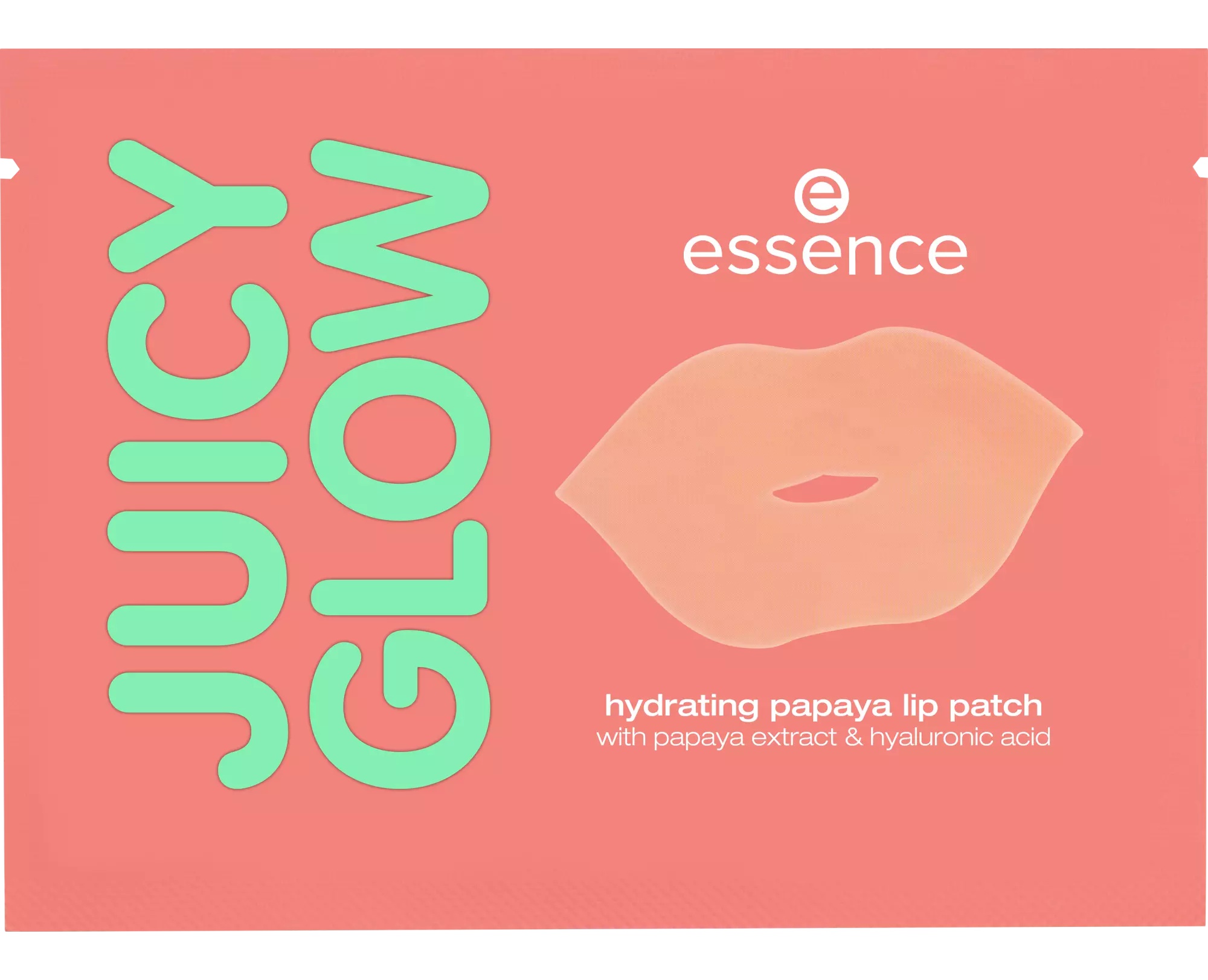 Essence Juicy Glow Hydrating Papaya Lip Patch