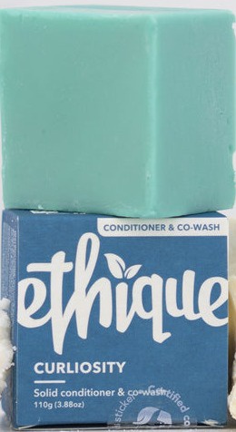Ethique Curliosity Solid Conditioner & Co-wash For Curly Hair