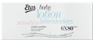 Etos Baby Lotion Billendoekjes Sensitive
