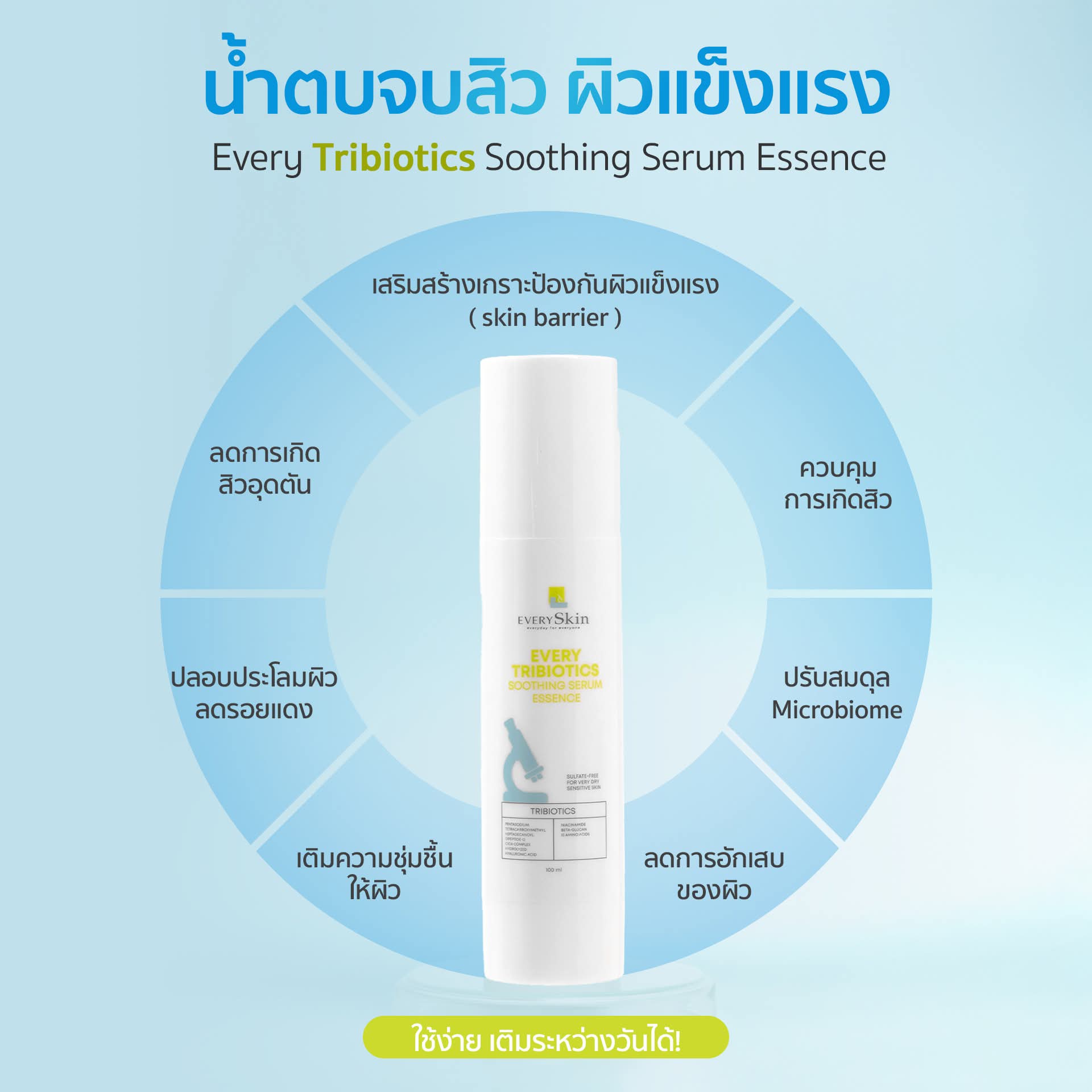 EverySkin Every Tribiotics Soothing Serum Essence