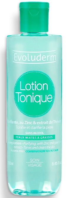 Evoluderm Purifying Toning Lotion For Combination To Oily Skin