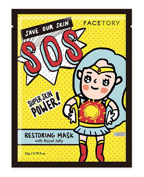Facetory Sos Restoring Mask With Royal Jelly