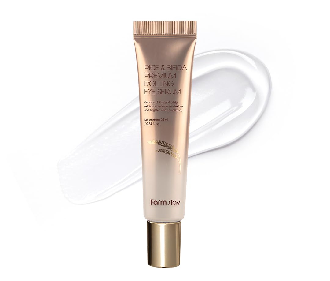 FarmStay Rice & Bifida Premium Rolling Eye Serum
