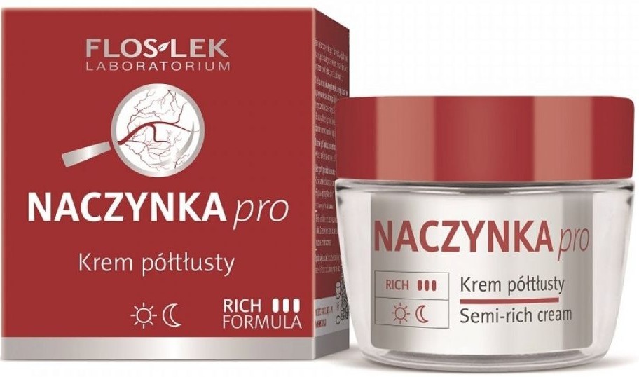 Floslek Capillaries Pro Semi-Rich Cream