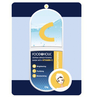 Foodaholic Derma Brightening Mask With Vitamin C
