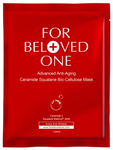 For Beloved One Advanced Anti-Aging Ceramide Squalane Bio-Cellulose Mask