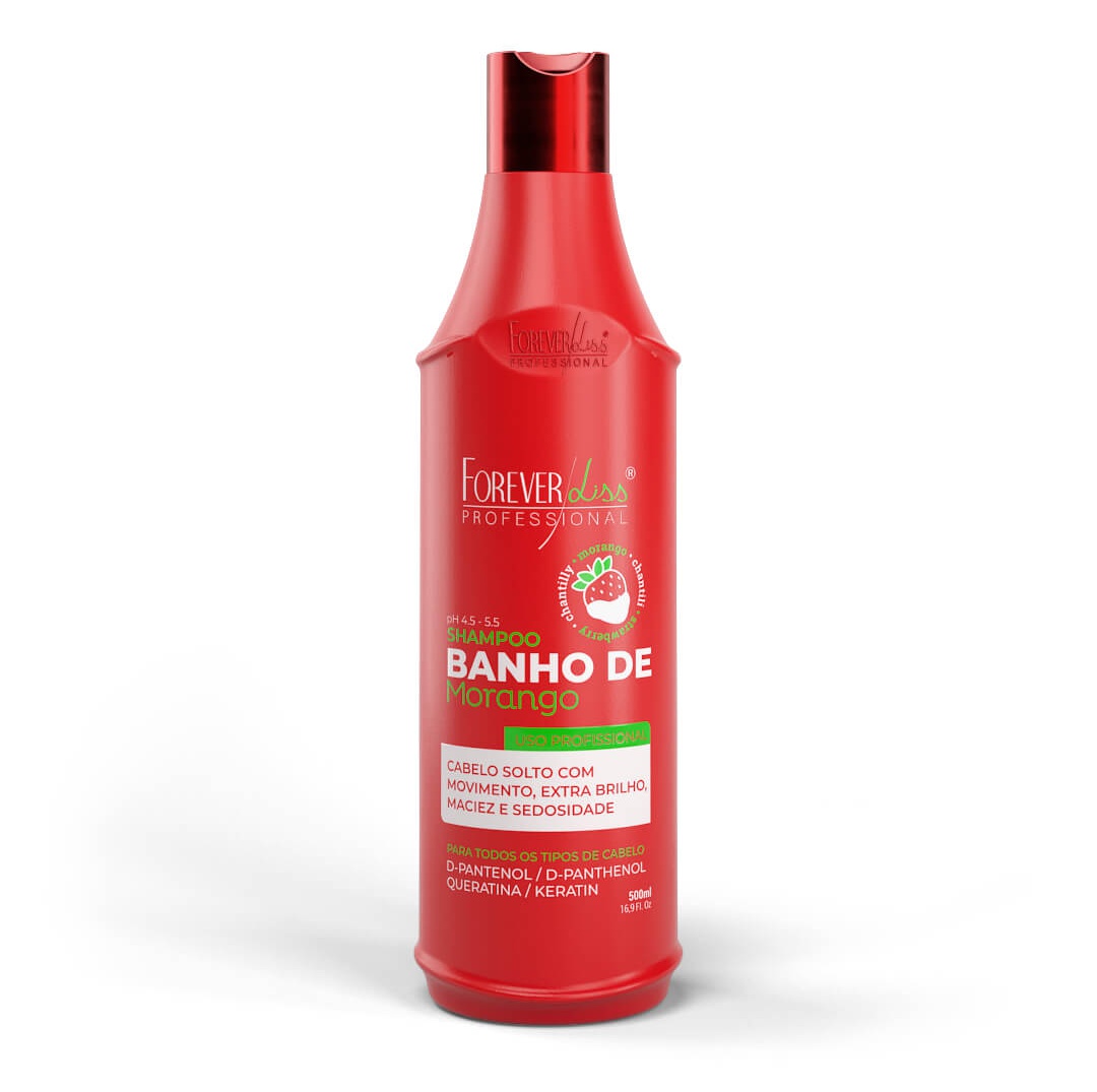 Forever Liss Shampo Banho De Morango