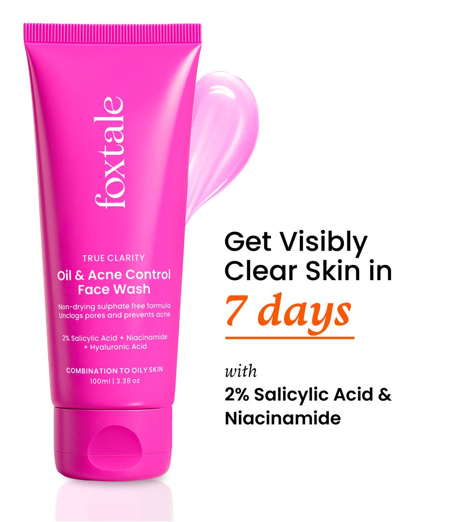 Foxtale Oil And Acne Control Facewash