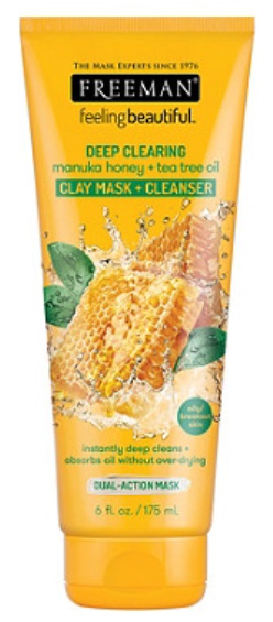 Freeman Manuka Honey & Tea Tree Oil Foaming Clay