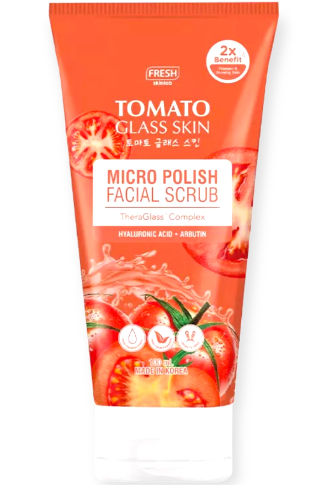 Fresh Skinlab Tomato Glass Skin Micro Polish Scrub