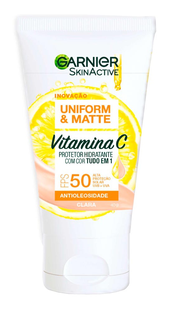 Garnier Protetor Solar Hidratante Efeito Matte FPS50 Uniform & Matte