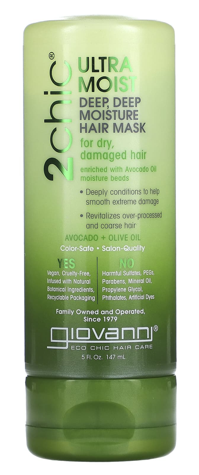 Giovanni 2chic Ultra-moist Deep Deep Moisture Hair Mask Avocado & Olive Oil