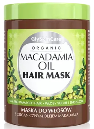 GlySkinCare Organic Macadamia Oil Hair Mask
