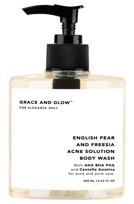 Grace and Glow English Pear And Freesia Anti Acne Solution Body Wash