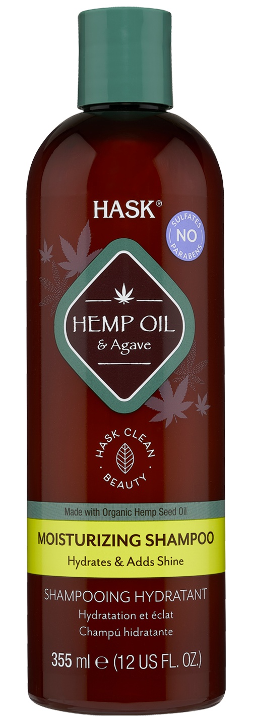 HASK Hemp Oil & Agave Moisturizing Shampoo