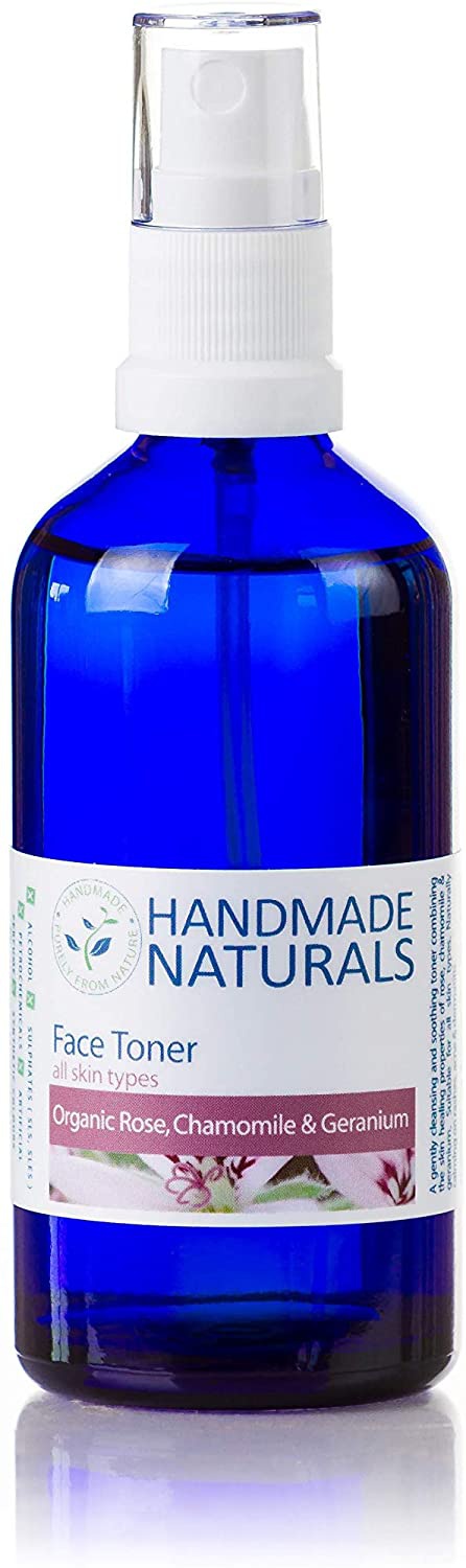 Handmade Naturals Rose, Chamomile And Geranium Face Toner