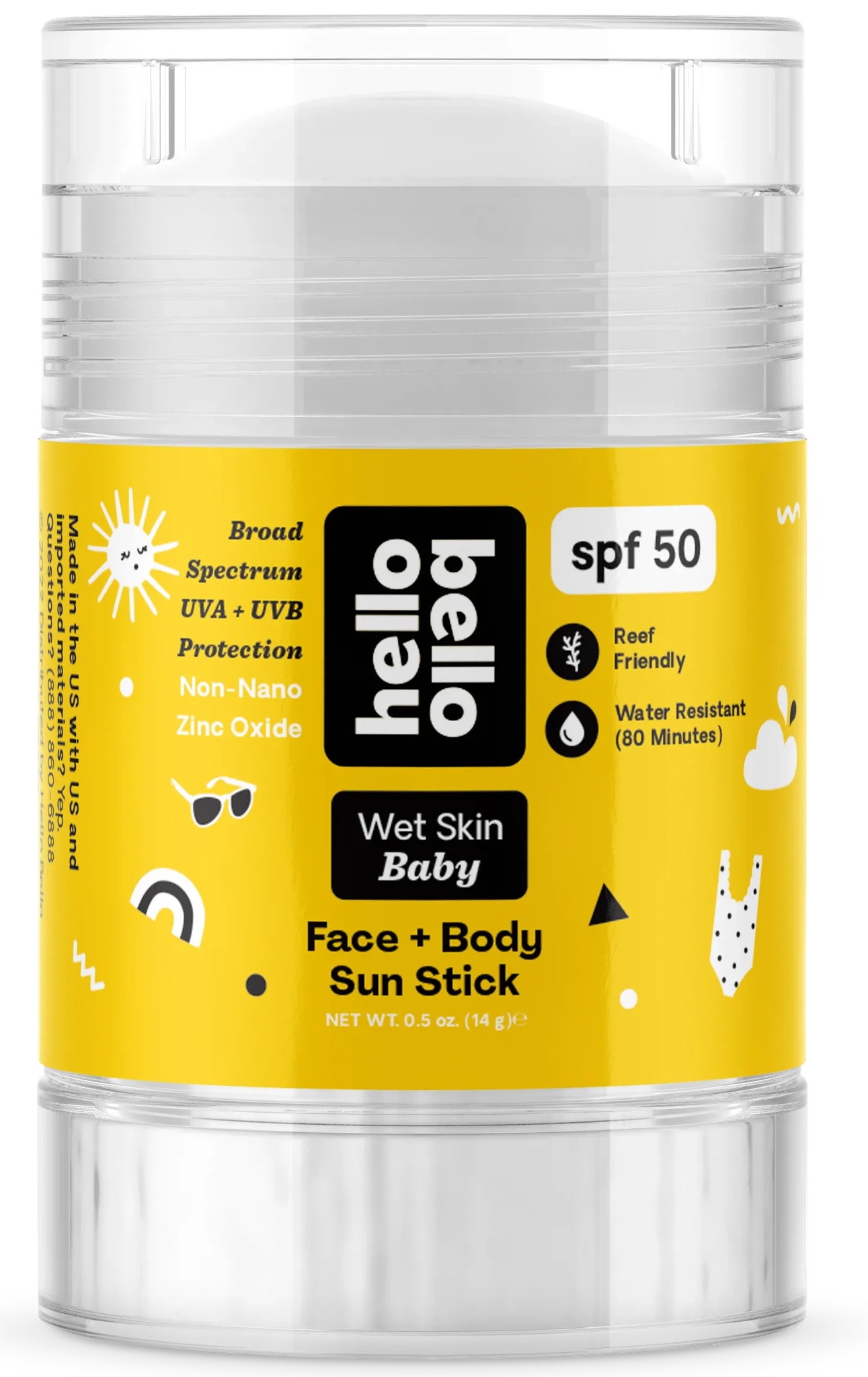 Hello Bello Face+Body Sunscreen Stick