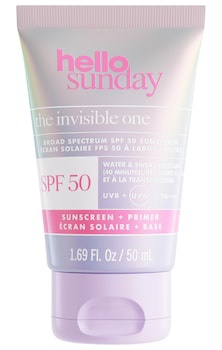 Hello Sunday The Invisible One SPF 50 Hydrating Sunscreen + Primer With Hyaluronic Acid