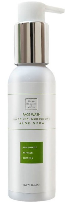 Herb Organic Refreshing Aloe Vera Facial Wash
