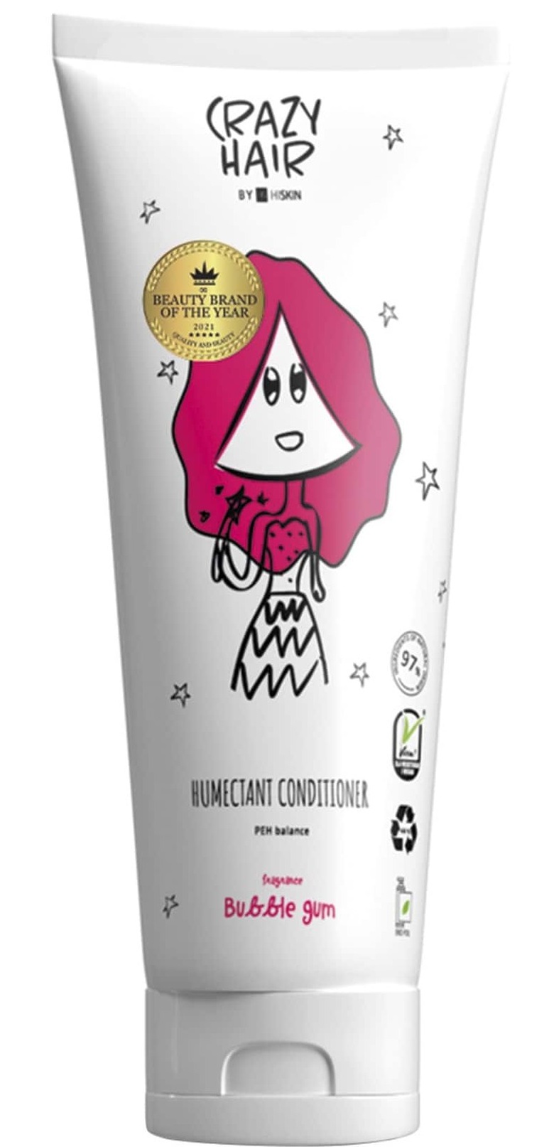 Hiskin Crazy Hair Humectant Conditioner Bubble Gum