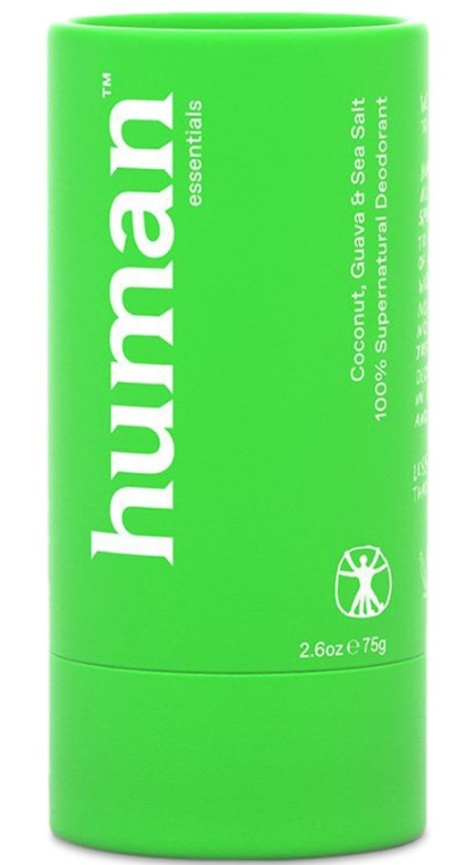 Human Essentials Guava, Sea Salt, And Coconut Supernatural Deodorant