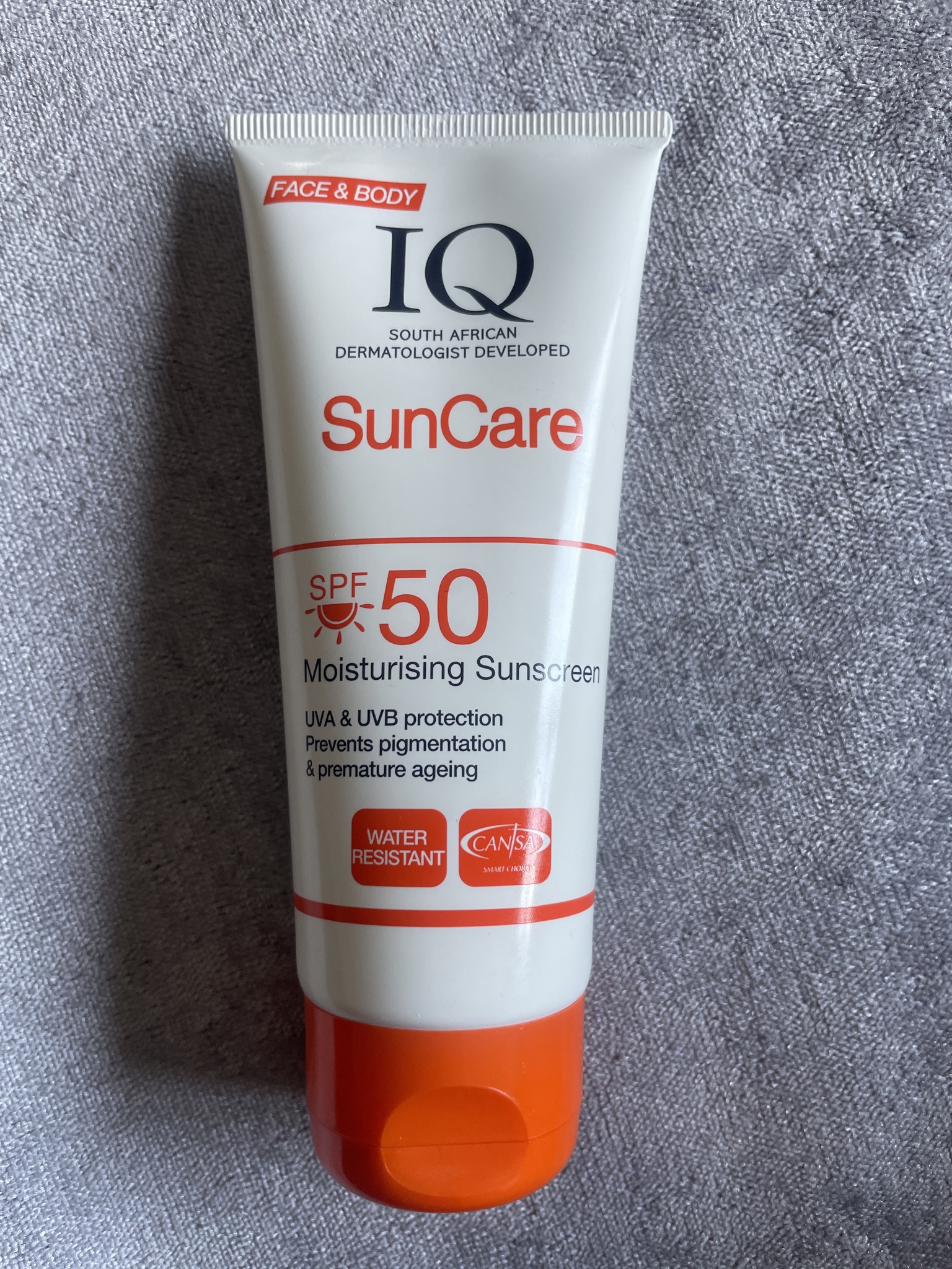 IQ Suncare SPF 50 Moisturising Sunscreen