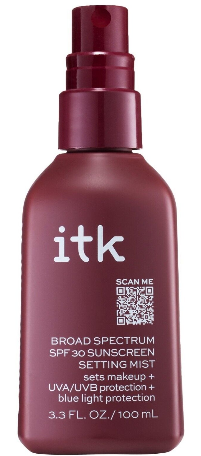 ITK Broad Spectrum SPF 30 Sunscreen Setting Mist