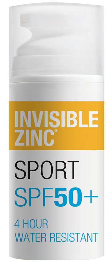 Invisible Zinc Sport Mineral Sunscreen SPF 50+