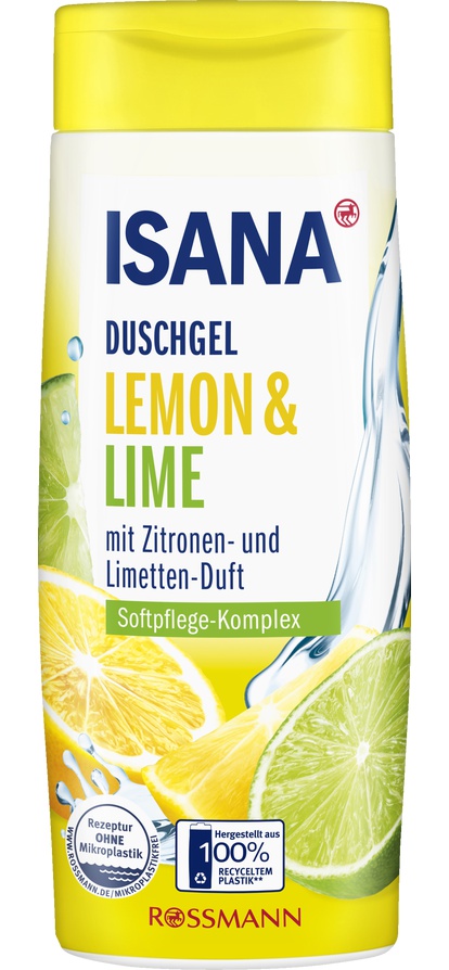 Isana Duschgel Lemon & Lime
