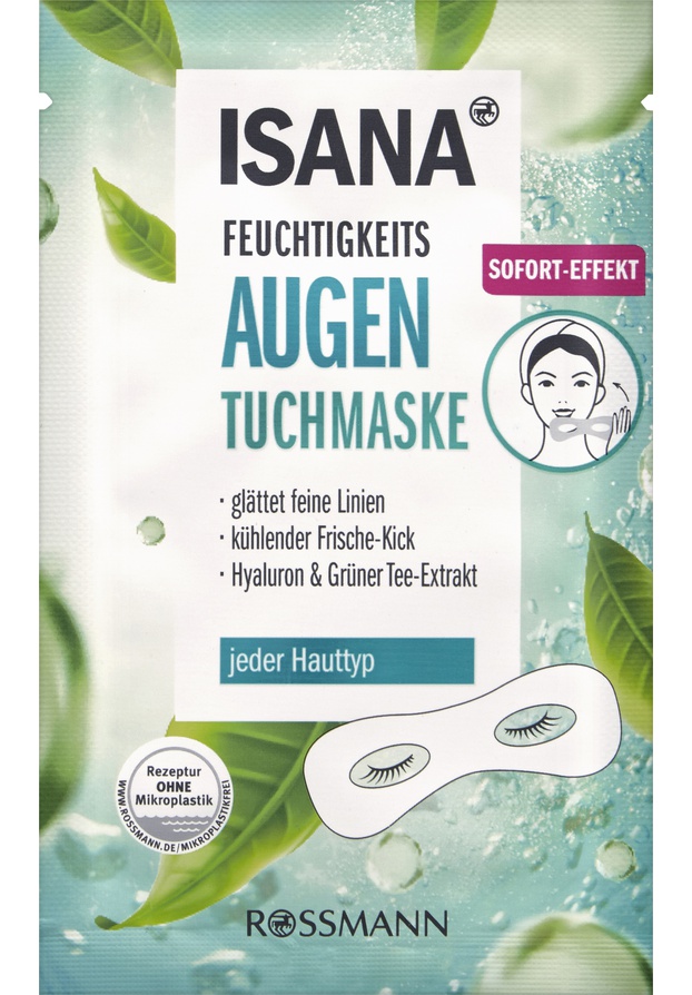 Isana Feuchtigkeits Augen Tuchmaske