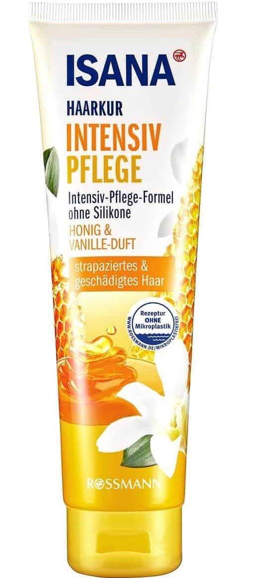 Isana Haarkur Intensiv Pflege Honig & Vanille-Duft