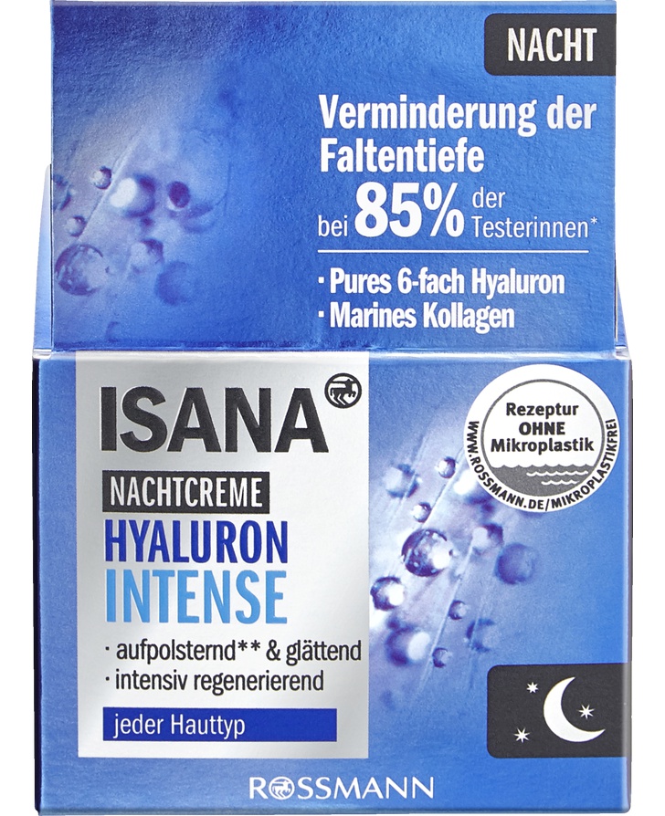 Isana Hyaluron Intense Nachtcreme