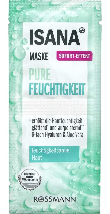 Isana Maske Pure Feuchtigkeit
