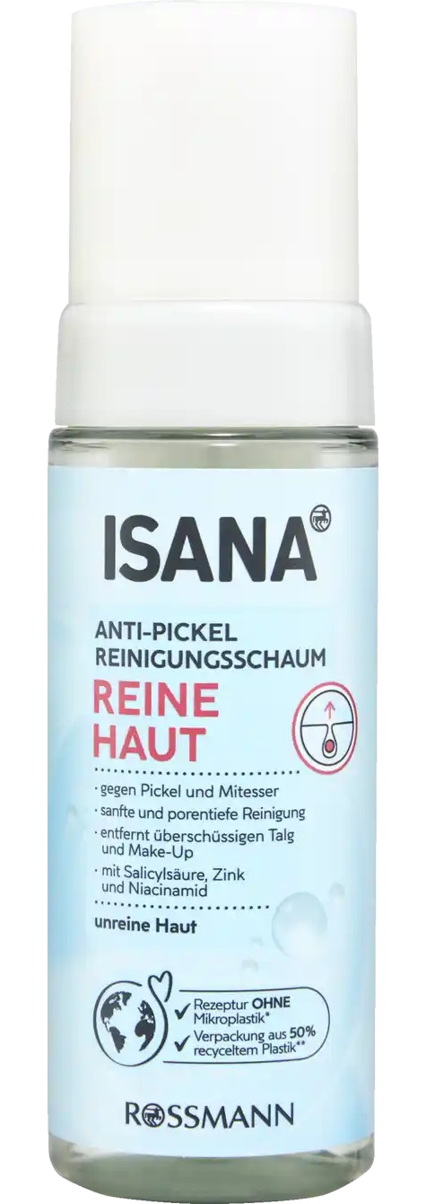Isana Reine Haut Anti-Pickel Reinigungsschaum