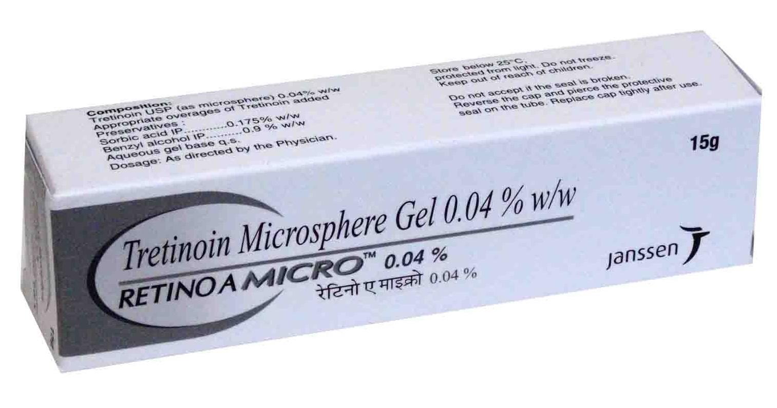 Janssen Retin A Micro Gel 0.04%