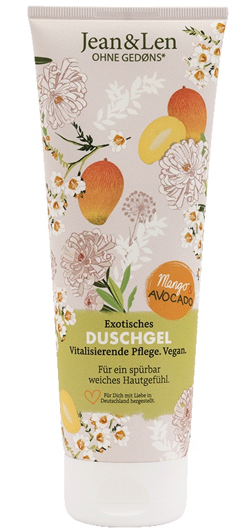 Jean & Len Exotisches Duschgel Mango/Avocado