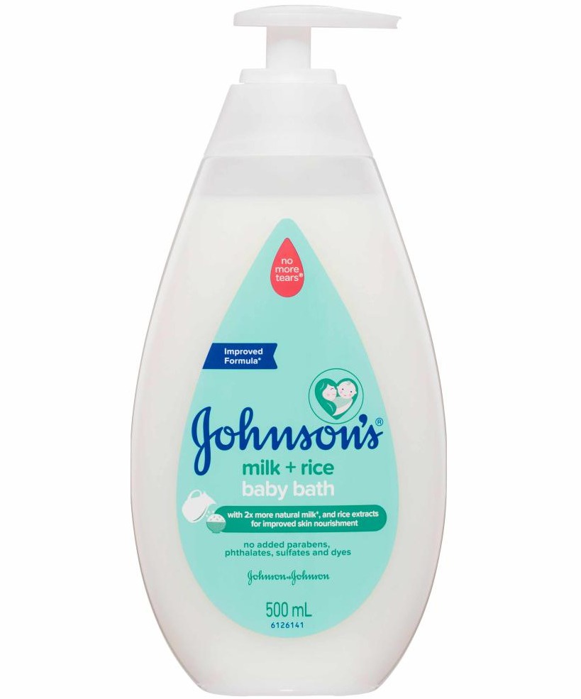 Johnson's Baby Bath Rice + Milk