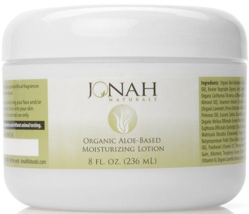 Jonah Naturals Organic Aloe Based Moisturizing Lotion