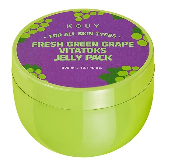 KOUY Fresh Green Grape Vitatoks Jelly Pack