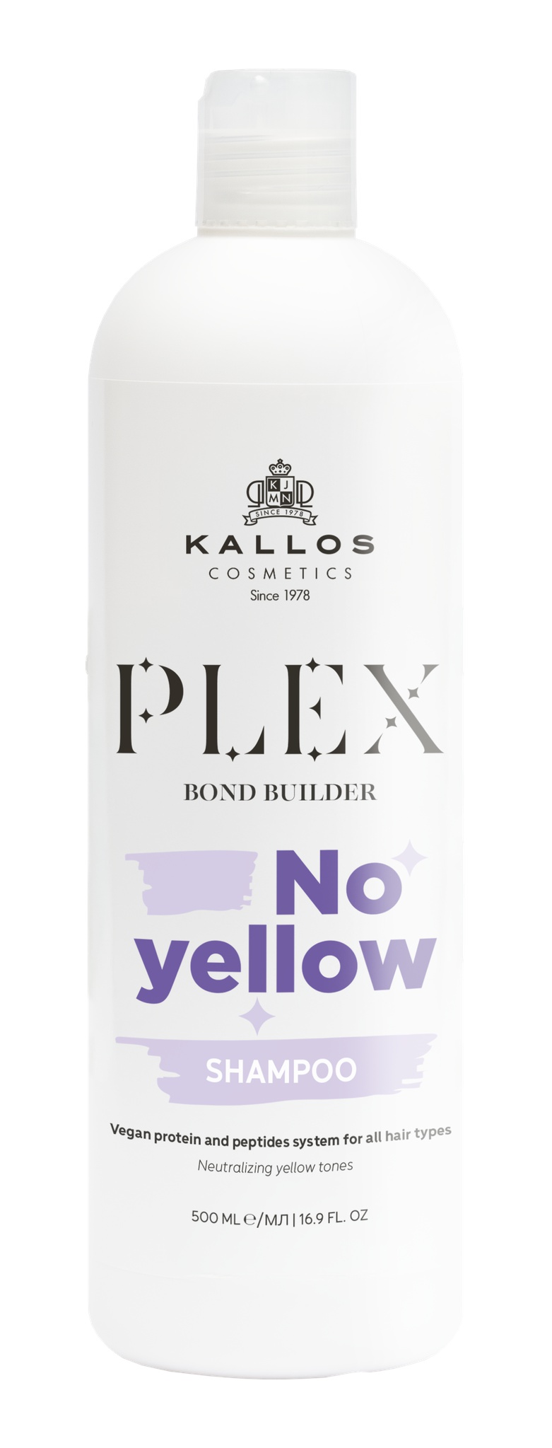 Kallos Plex Bond Builder No Yellow Shampoo