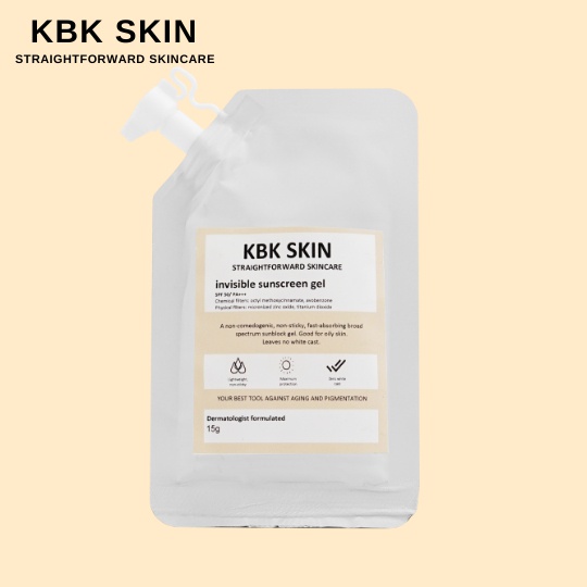 Kbk Skin Invisible Sunscreen Gel