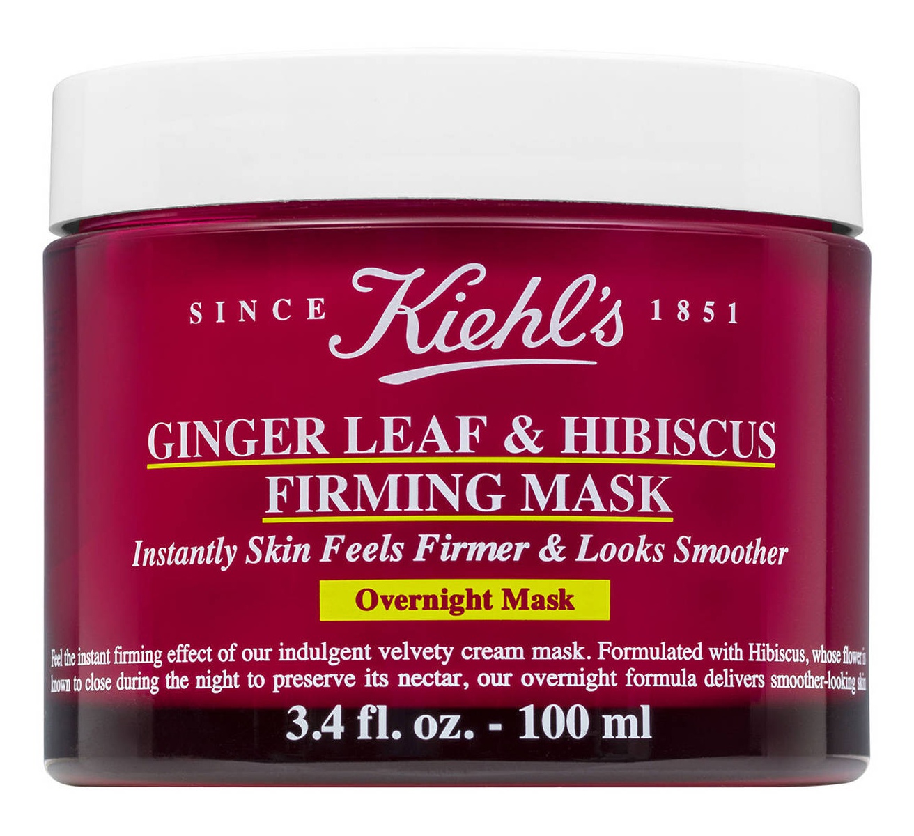 Kiehl’s Ginger Leaf & Hibiscus Firming Mask