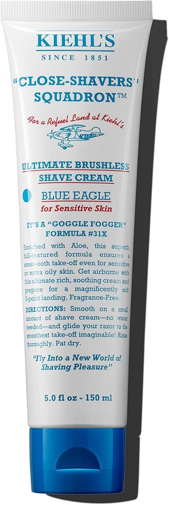 Kiehl’s Ultimate Brushless Shave Cream - Blue Eagle