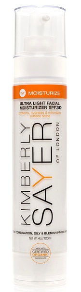 Kimberly Sayer Ultra Light Organic Facial Moisturiser Spf 30 (Discontinued)