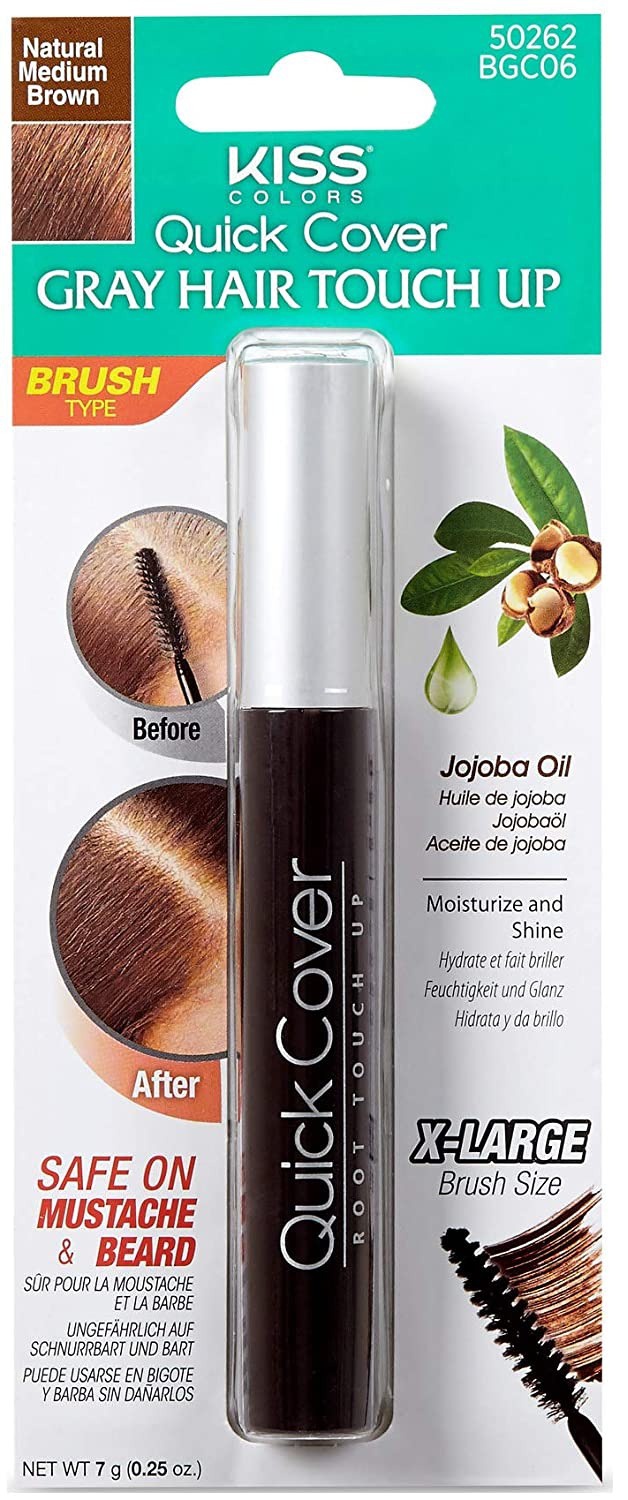 Kiss Colors Quick Cover Gray Hair Touch Up