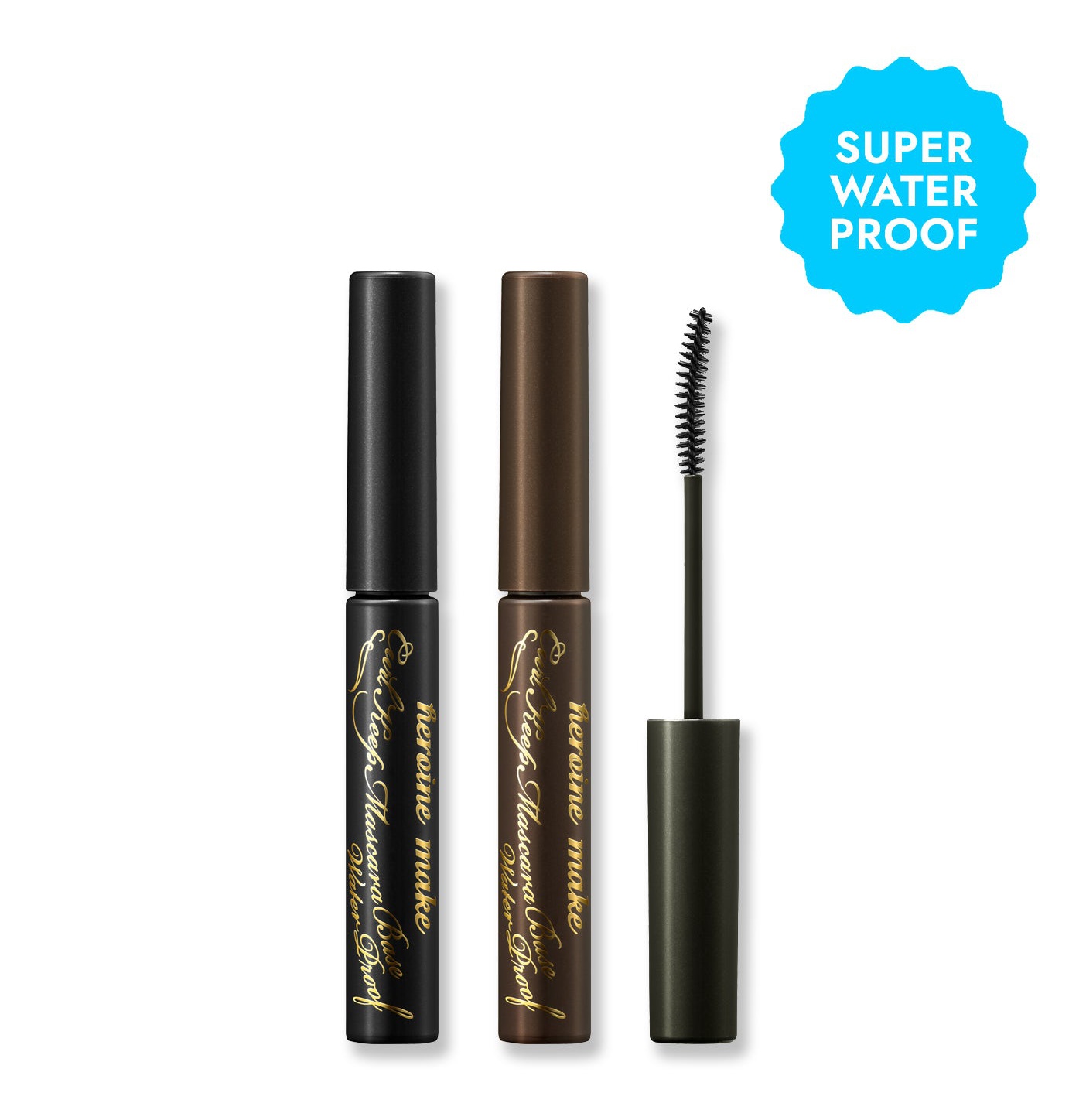 Kiss Me Heroine Make Curl Keep Mascara Base Waterproof