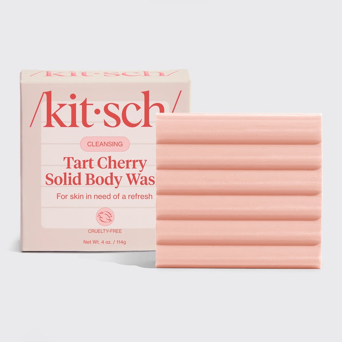 Kitsch Cleansing Tart Cherry Solid Body Wash