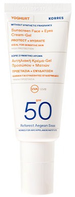 Korres Yoghurt Sunscreen Face + Eyes Cream Gel