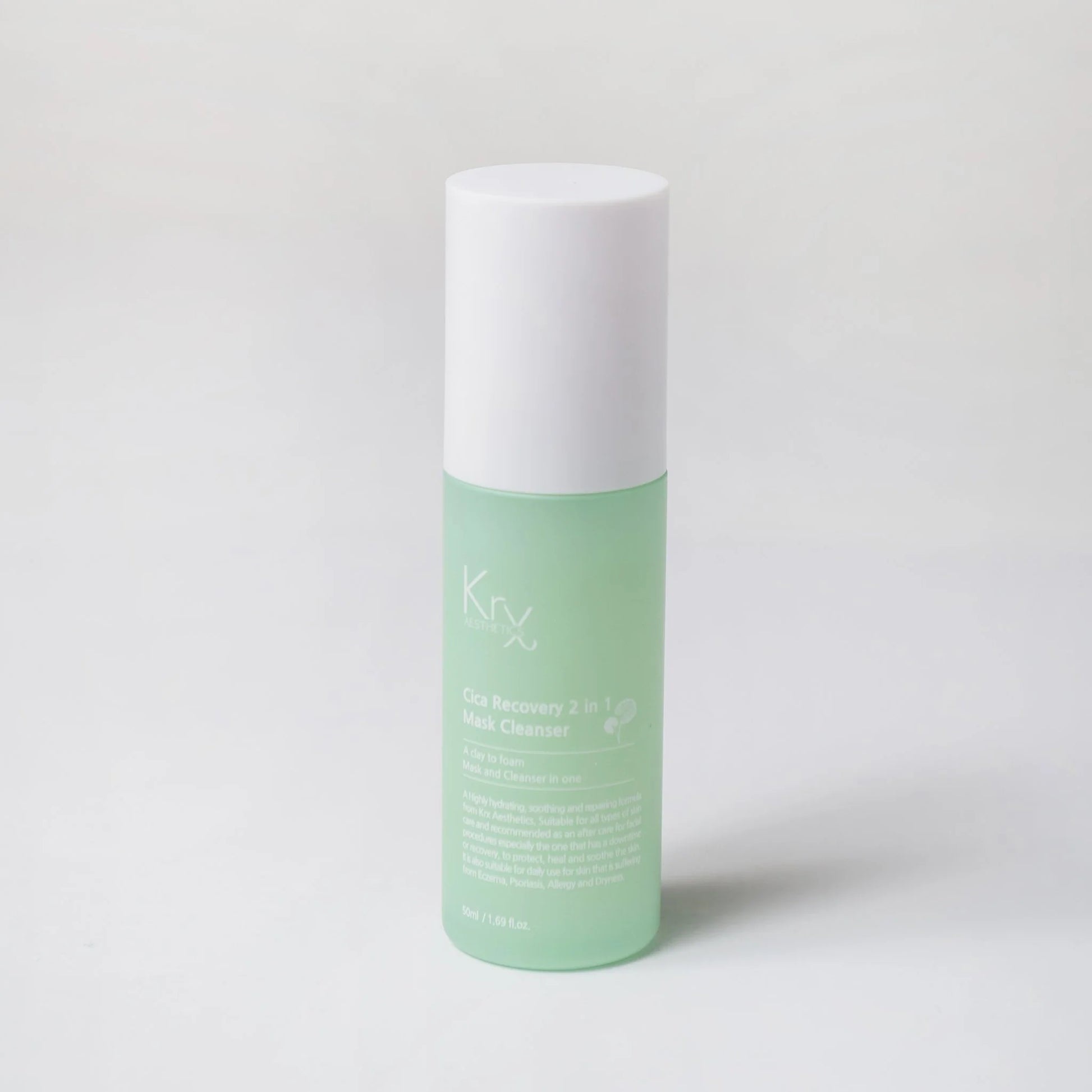 KrX Aesthetics Cica Recovery 2 In 1 Mask Cleanser