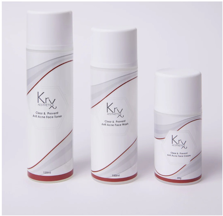 KrX Aesthetics Clear & Prevent Anti Acne Face Cream
